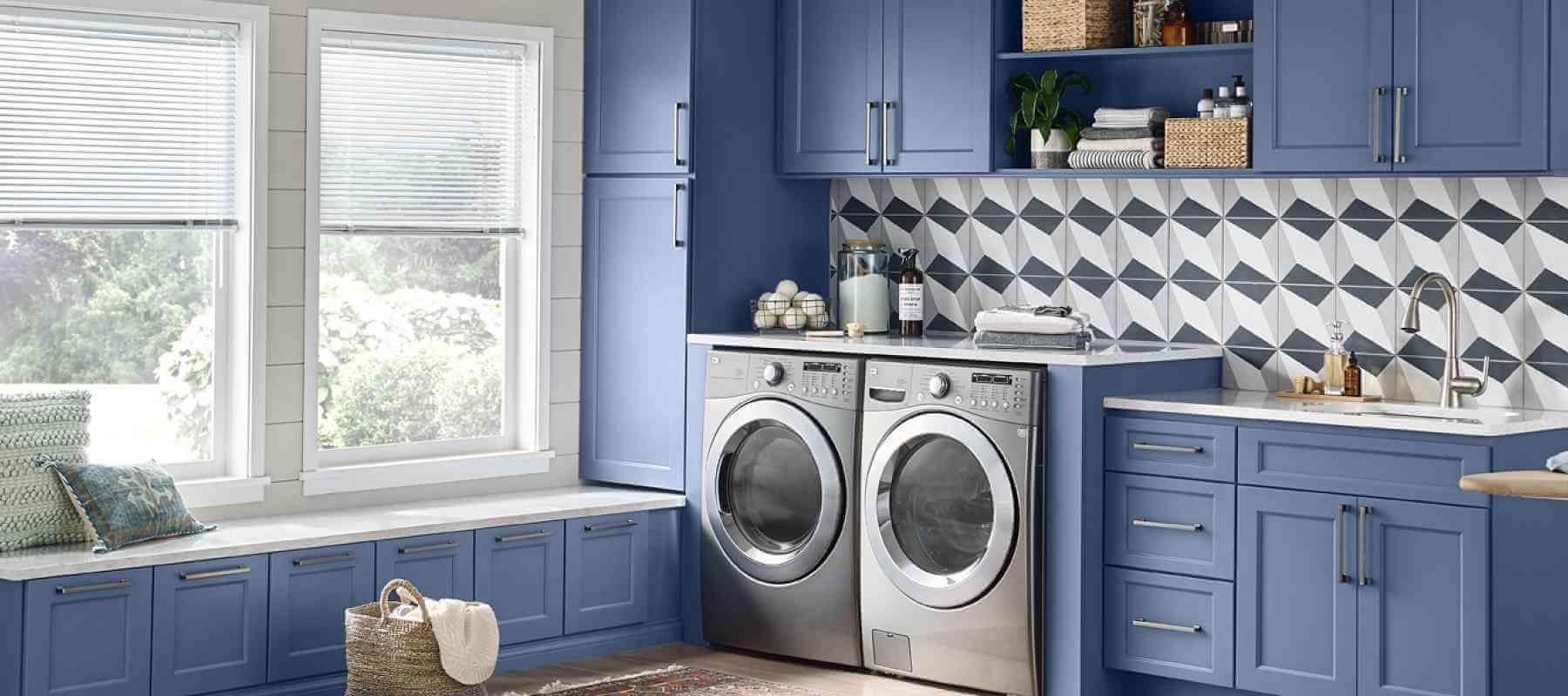 Laundry Room Clutter Concealing Tips