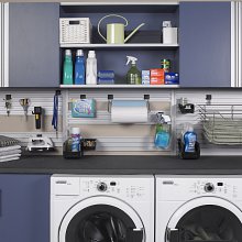 Laundry room with Omni Track