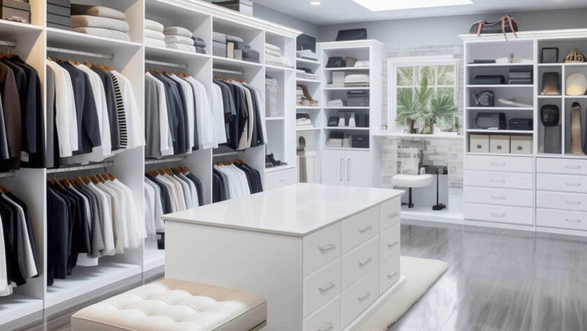 locally manufactured custom closets
