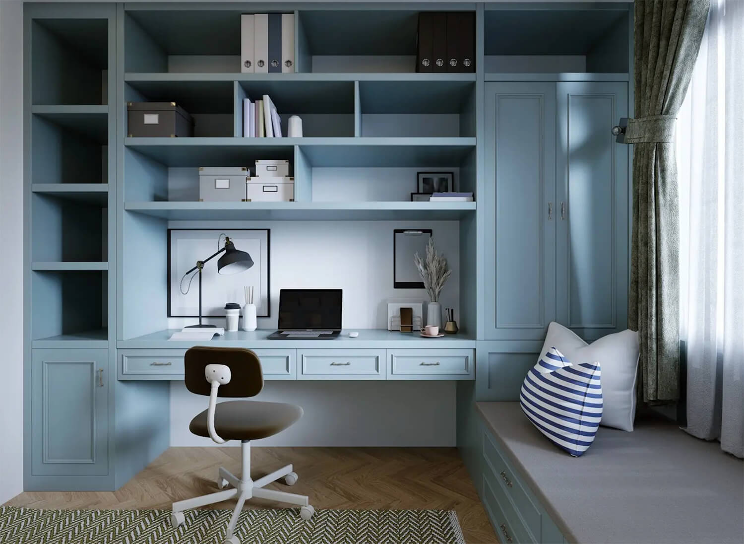 cusotm cabinetry high rises